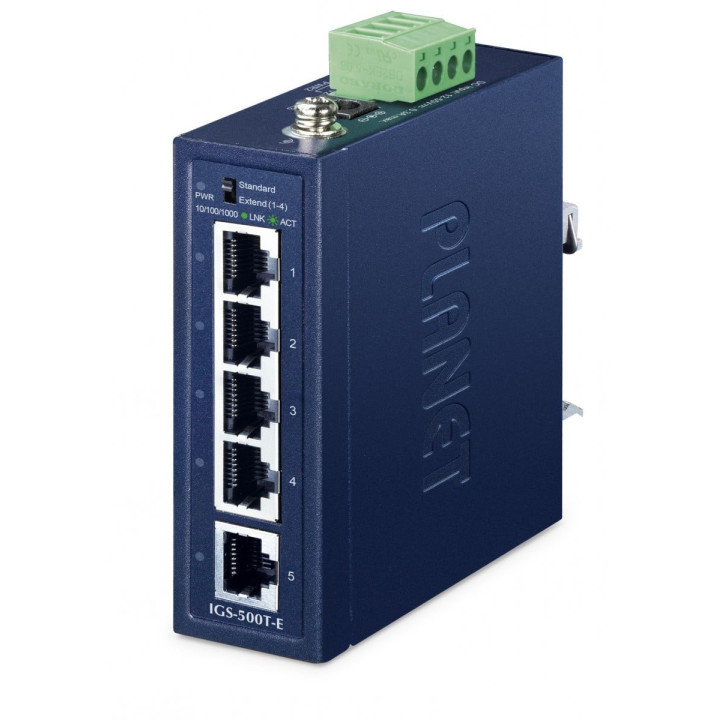 PLANET IGS-500T-E Unmanaged Gigabit Ethernet Switch