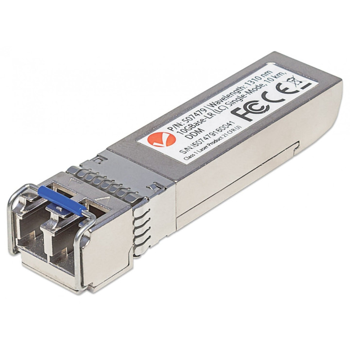 Intellinet 507479 SFP+ 10GBase-LR Single-Mode Fiber Transceiver, 10km, MSA Compliant