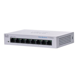 Cisco CBS110-8T-D-EU Unmanaged 8-Port Gigabit Ethernet Switch, Desktop