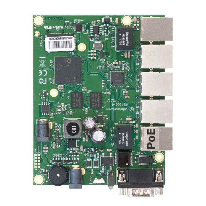 MikroTik RB450GX4 Wired Router Gigabit Ethernet