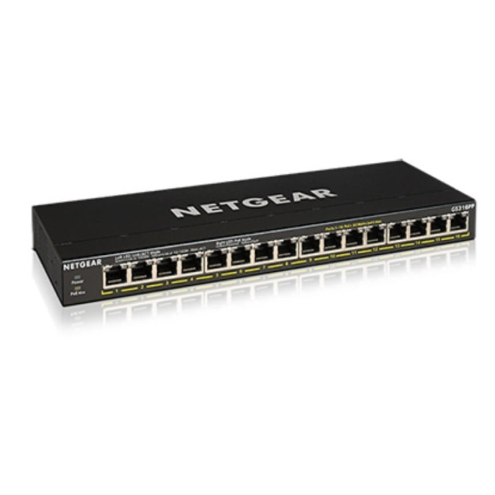 Netgear GS316PP-100EUS 16-портовый PoE+ коммутатор 240 Вт