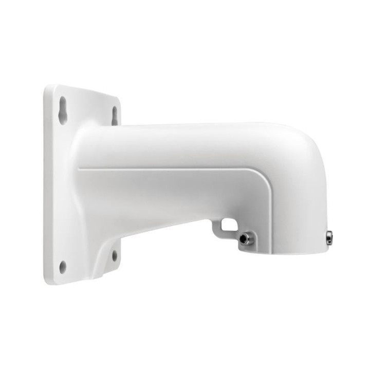 Hikvision DS-1618ZJ Support mural pour caméras, aluminium blanc, capacité de charge 30 kg