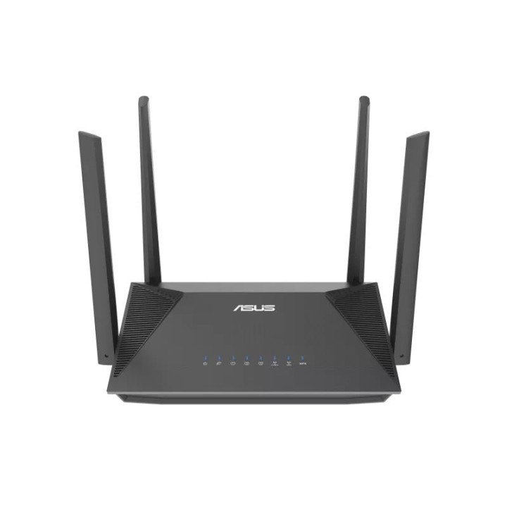 ASUS RT-AX52 AX1800 AiMesh Wireless Router Gigabit Ethernet Dual-band (2.4 GHz / 5 GHz) Black