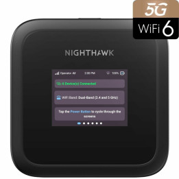 Netgear MH3150-100EUS Nighthawk M3 Mobilny router Hotspot 5G Wi-Fi 6 2,5 Gb/s
