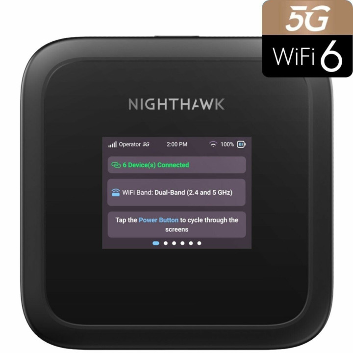 Netgear MH3150-100EUS Nighthawk M3 Mobilny router Hotspot 5G Wi-Fi 6 2,5 Gb/s