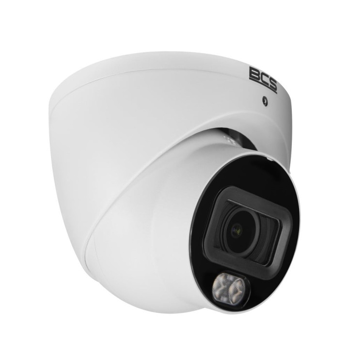 BCS BCS-L-EIP14FCL3-Ai1 IP Dome Camera 4MP with NightColor Technology and Microphone