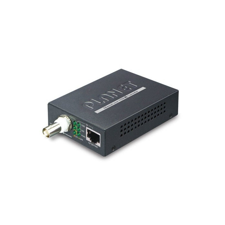 Planet VC-232G 1-Port 10/100/1000T Ethernet over Coaxial Converter (Downstream: 200 Mbps, Upstream: 100 Mbps)
