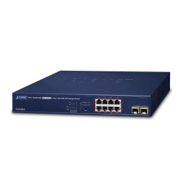 PLANET GS-4210-8P2S Managed 8-Port Gigabit PoE+ Switch with 2 SFP Slots