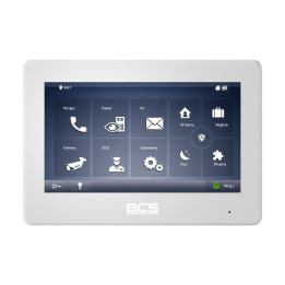 BCS BCS-MON7600W-2 Dual-System Video Monitor with TCP/IP/SIP Intercom