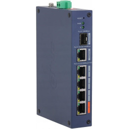 Dahua CHS4106-4ET-60 PoE коммутатор 6 портов 60W