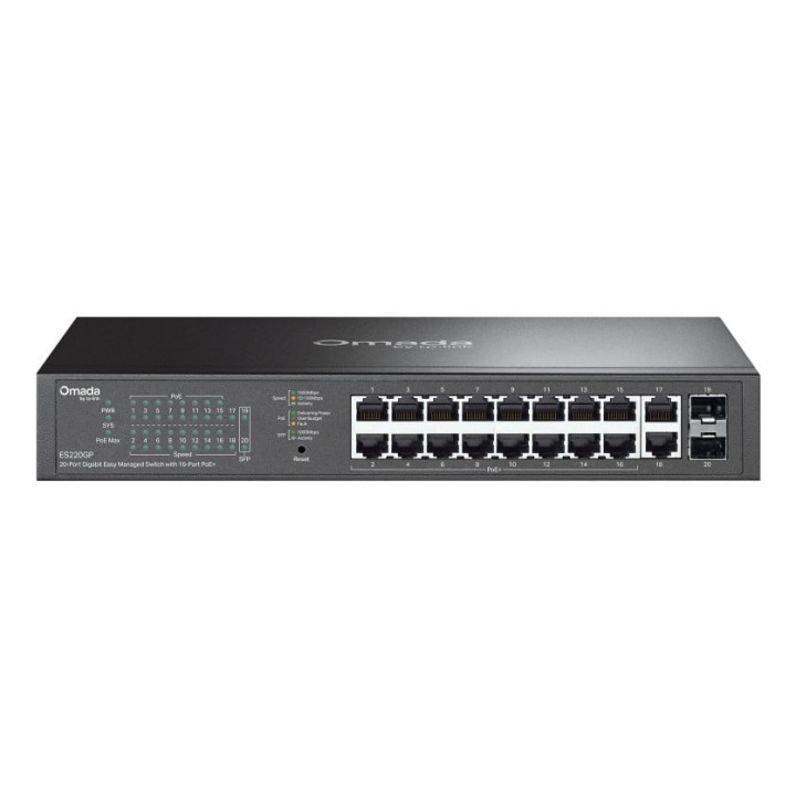 TP-Link ES220GP Omada Gigabit Easy PoE Switch