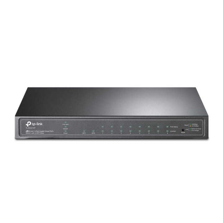 TP-LINK TL-SG2210P 8-портовый Gigabit PoE+ коммутатор