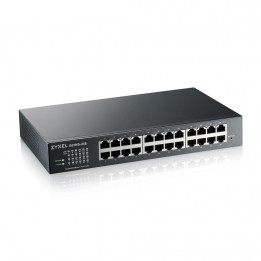 ZyXEL GS1915-24E 24-Port GbE Smart Switch, NebulaFlex Cloud, Rackmount, Fanless