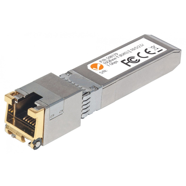 Intellinet 10 Gigabit Copper SFP+ Transceiver Module, 10GBase-T (RJ45), 30m, Cat6a