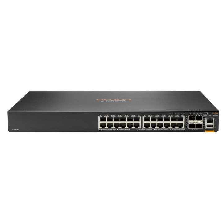 HPE JL725B Aruba CX 6200F 24G PoE 4SFP+ 370W коммутатор