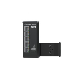 Teltonika TSF010000000 5-Port 10/100 Flat Industrial Unmanaged Switch