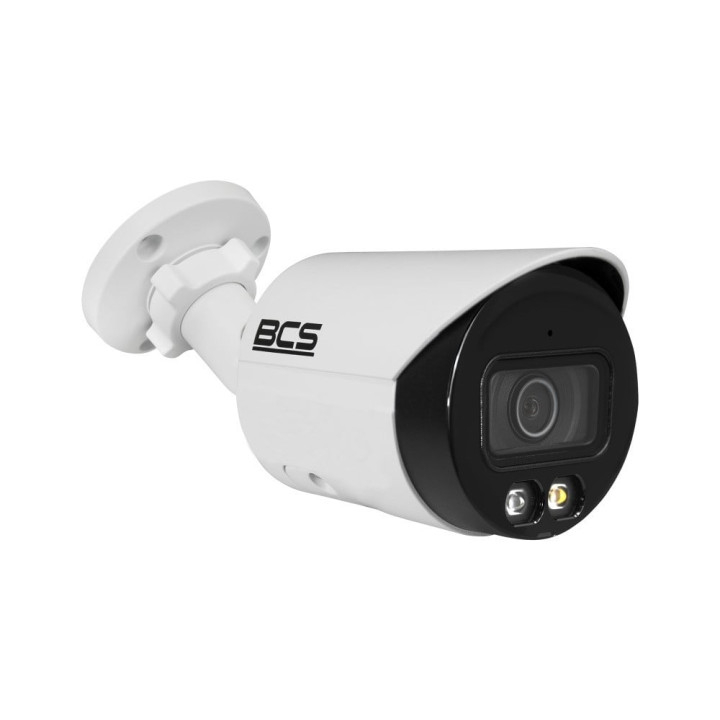 BCS BCS-L-TIP16FCR3L3-Ai1 IP Tubular Camera 6MP with NightColor Technology and Microphone