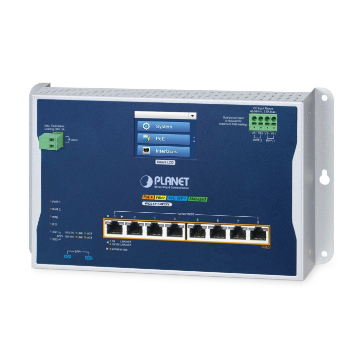 PLANET WGS-4215-8P2XV PoE коммутатор