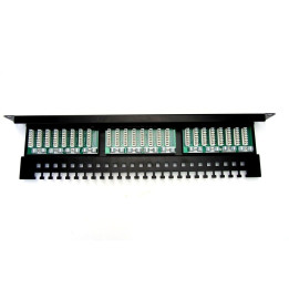 DIGITUS DN-91524U-EC Cat 5e Unshielded 24-Port Patch Panel, 1U Rack Mount