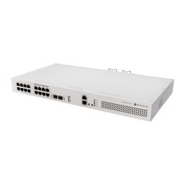 MikroTik CRS418-8P-8G-2S+RM Cloud Router Switch with RouterOS L5, Rackmount