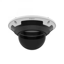Hanwha Vision SPB-VAN89W Osłona tylnej skrzynki kopułkowej wandaloodpornej do kamer bezpieczeństwa, biała, 350g