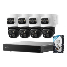 Eufy S4 Max NVR Security System (E8E00322) – 4K/8MP, Black/Gray/White