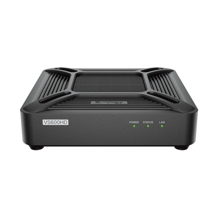 Synology VS600HD VisualStation – 4K Decoder, 50 Channels, 2x HDMI, VESA Mount