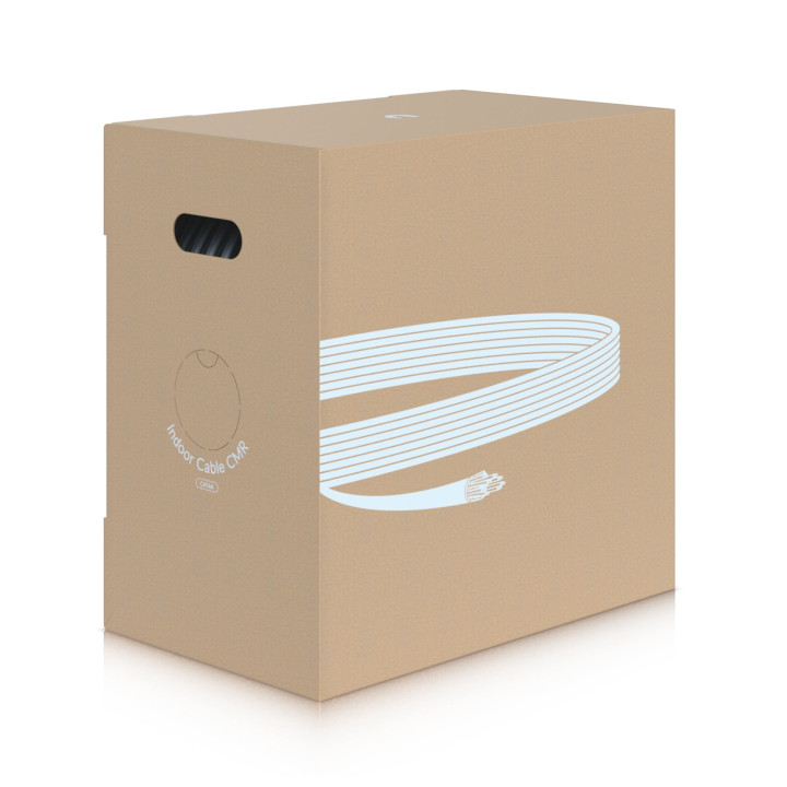 Ubiquiti UACC-Cable-C6A-CMR Cat6a U/UTP Bulk Cable 305m White