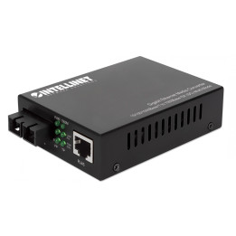 Intellinet 508544 Gigabit Media Converter SC Multimode 550m