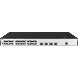 Conmutador PoE+ administrado HUAWEI S5735-L24P4S-A-V2: 24 puertos GE PoE+, 4 enlaces ascendentes GE SFP, presupuesto PoE de 370 