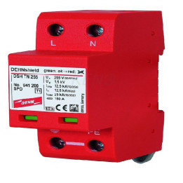 DEHNshield AC Surge Arrester TN 255 2P Type I+II (941200)