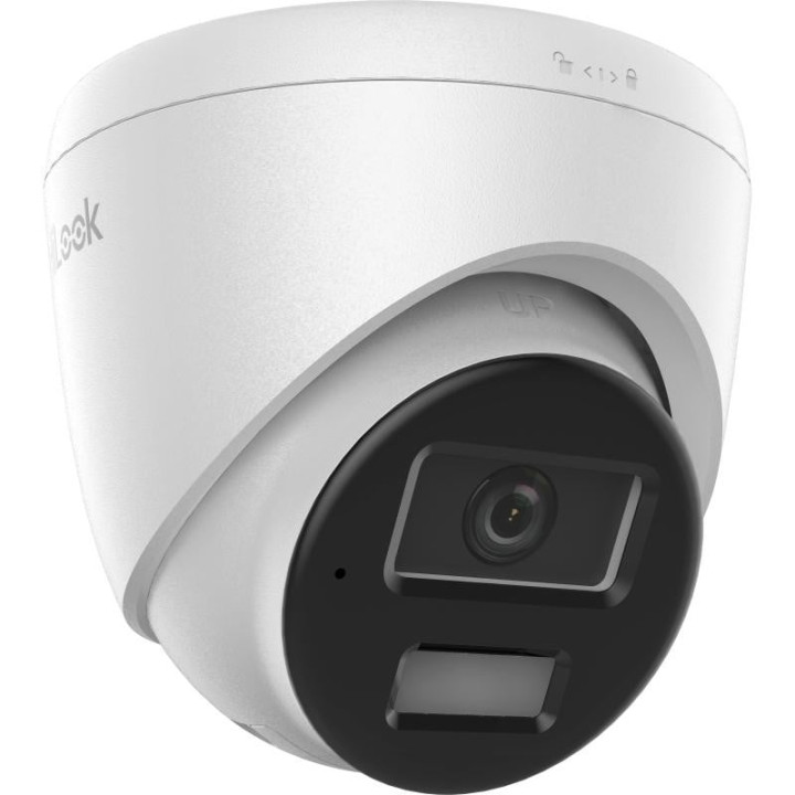 Hilook by Hikvision IPC-T260HA-LUF Caméra IP Wi-Fi hybride intelligente 6 MP avec audio bidirectionnel, IP67, H.265+