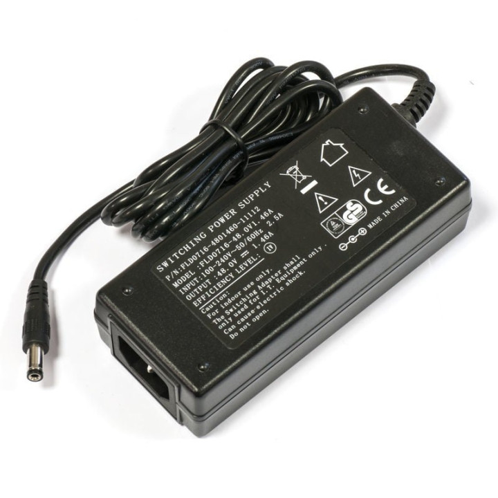 MikroTik 48POW Power Adapter/Inverter 48V 46A Black