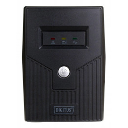 DIGITUS DN-170064 Line-Interactive UPS, 800VA/480W, 12V/9Ah Battery, 2x CEE 7/7 Outlets