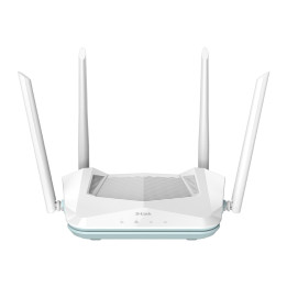 D-Link AX1500 R15 Wireless Router Gigabit Ethernet Dual-band (2.4 GHz / 5 GHz) White