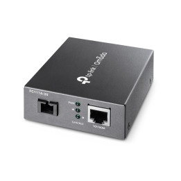 TP-Link FC111A-20 (TL-FC111A-20) 10/100 Mbps RJ45 to 100 Mbps Single-mode SC WDM Bi-Directional Fiber Converter