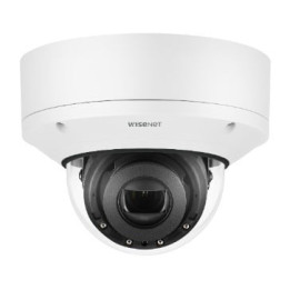 Hanwha Vision XND-6081REV Caméra IP dôme IR 2 MP, 1080p, zoom motorisé 2,8-12 mm, PoE, extérieur