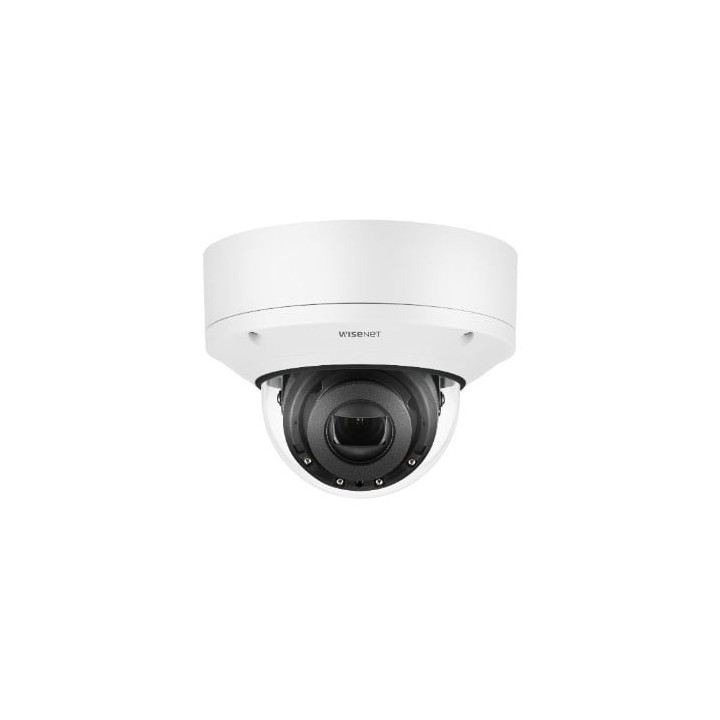 Hanwha Vision XND-6081REV Caméra IP dôme IR 2 MP, 1080p, zoom motorisé 2,8-12 mm, PoE, extérieur