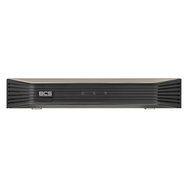 BCS BCS-P-NVR0801-4KE-8P-III 8-Channel IP Recorder with PoE and 4K HDMI Output