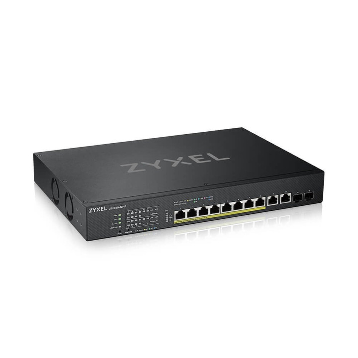 ZyXEL XS1930-12HP PoE коммутатор 8 портов 375W 802.3bt