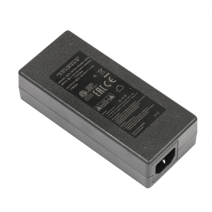MikroTik 48V2A96W Power Adapter 48V 2A 96W Indoor Black
