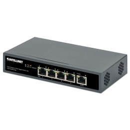 Intellinet 4-Port Gigabit+1GE (PD) High PoE Switch - 561808