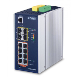 PLANET IGS-5225-8P4S Промышленный PoE+ коммутатор 8 портов Gigabit