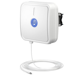 Antenne LTE directionnelle QuWireless APLS1-H, haute puissance, multibande, câble de 5 m, SMA