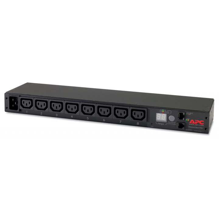 APC AP7821B Power Distribution Unit (PDU) 8 Outlets 0U/1U Black