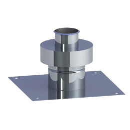 Jeremias EWEC2983-1080 Vertical Termination with Roof Plate 80/125 mm