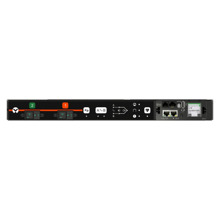 Vertiv Geist VA4G31A0 Power Distribution Unit (PDU) 12 Outlets 1U Black