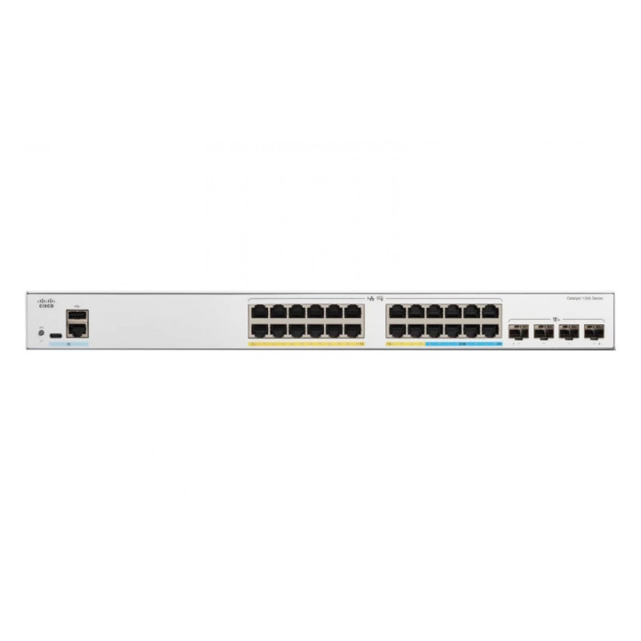 Cisco Catalyst 1300 C1300-24MGP-4X Managed Switch 24-Port PoE 2.5GE 4x10G SFP+