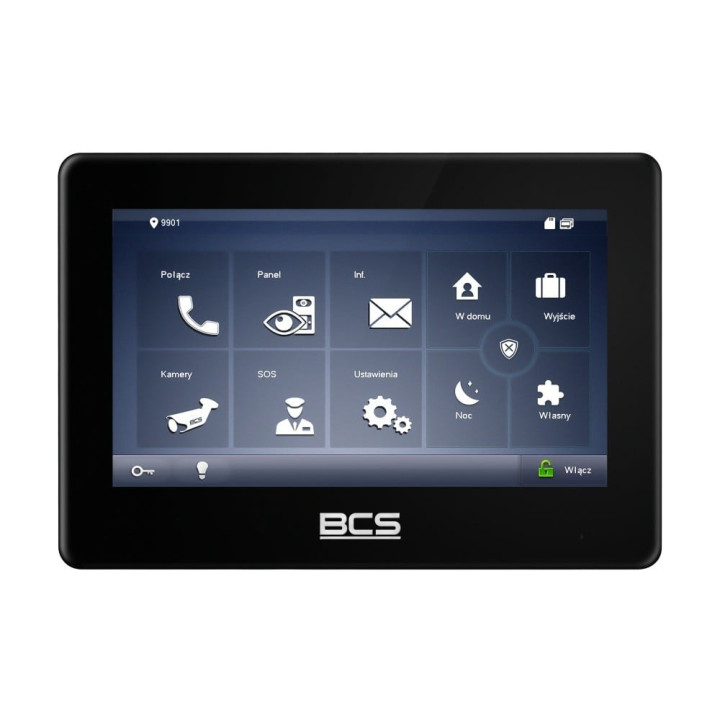BCS BCS-MON7600B-2 Dual-System Video Monitor with TCP/IP/SIP Intercom
