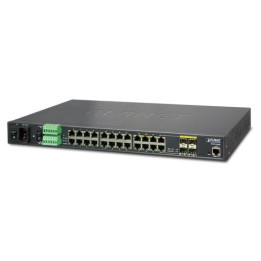 PLANET IGSW-24040T Industrial Managed Ethernet Switch, 24 Gigabit Ports + 4 SFP, IP30